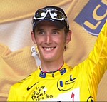 Andy Schleck during stage 9 of the Tour de France 2010